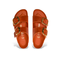 Sandalias Bio Mujer Birkenstock Arizona Big Buckle Naranja