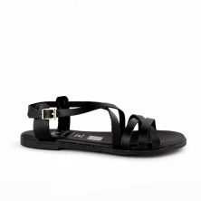 Sandalias Planas Mujer Oh My Sandals 5806 Negro
