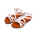 Sandalias Planas Mujer Oh My Sandals 5806 Blanco