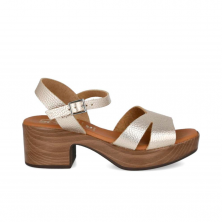 Sandalias de Tacón Mujer Oh My Sandals 5921 Oro