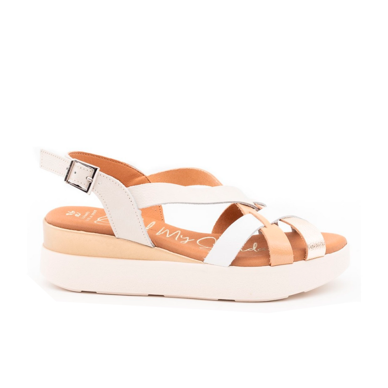 Cuñas Mujer Oh My Sandals 5960 Hielo
