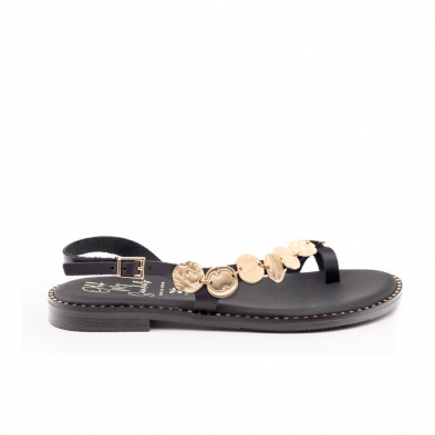 Sandalias Planas Mujer Oh My Sandals 5842 Negro
