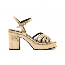 Sandalias de Tacón Mujer Mustang 56646 Oro