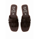 Sandalias Planas Mujer Oh My Sandals 5823 Marron