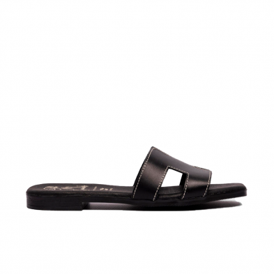 Sandalias Planas Mujer Oh My Sandals 5810 Negro