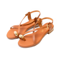 Sandalias Planas Mujer Oh My Sandals 5863 Cuero