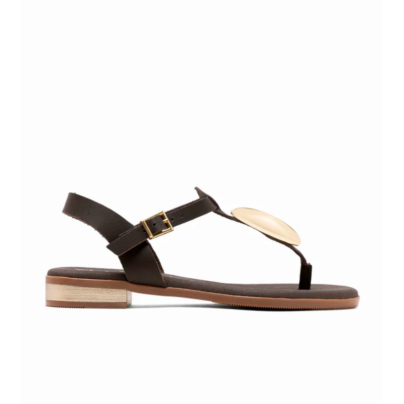 Sandalias Planas Mujer Oh My Sandals 5875 Marron