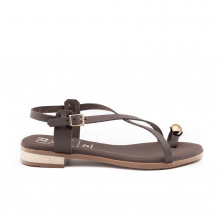 Sandalias Planas Mujer Oh My Sandals 5863 Marron