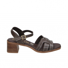 Sandalias de Tacón Mujer Oh My Sandals 5903 Marron