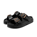 Sandalias Planas Mujer D.franklin Dfsh413001 Negro