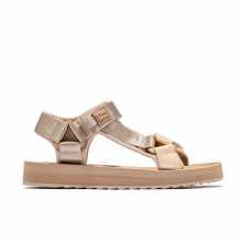 Sandalias Planas Mujer D.franklin Dfsh361014 Oro