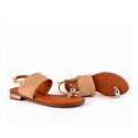 Sandalias Planas Mujer Oh My Sandals 5862 Arena