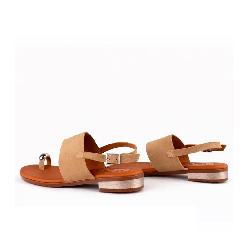 Sandalias Planas Mujer Oh My Sandals 5862 Arena