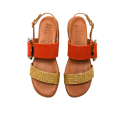 Sandalias de Tacón Mujer Mustang 55929 Kaki