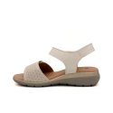 Sandalias Planas Mujer Mysoft 001 Beig