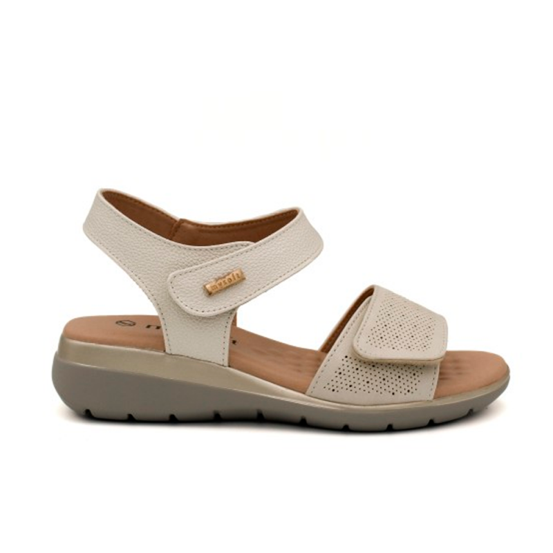 Sandalias Planas Mujer Mysoft 001 Beig