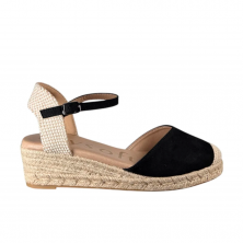 Jute Schoenen Dames Mysoft 102 Zwart