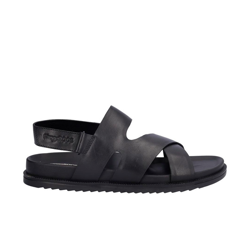 Sandalias Hombre Kangaroos 1027 Negro