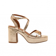 Sandalias de Tacón Mujer Mustang 56649 Oro