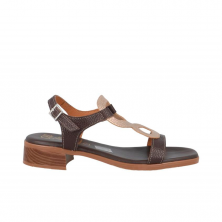 Sandalias de Tacón Mujer Oh My Sandals 5893 Marron
