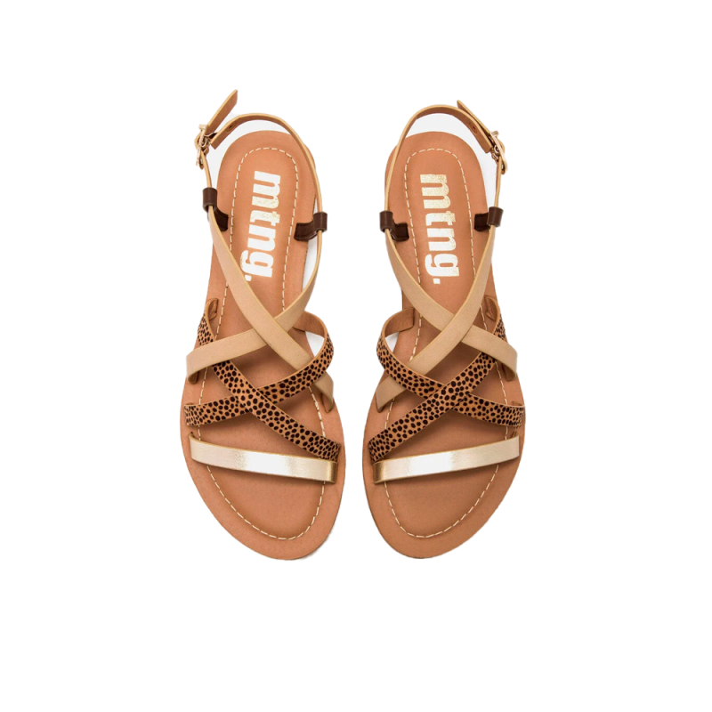 Sandalias Planas Mujer Mustang 55910 Colores