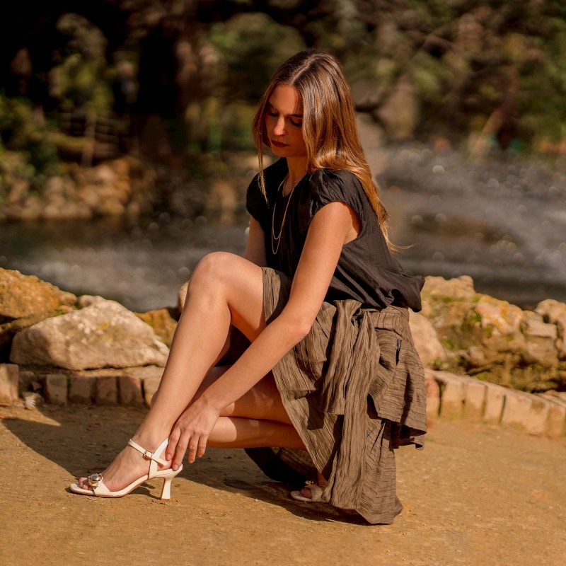 Sandalias Casual de Mujer MARIAMARE 68693 Blanco 62613