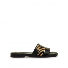 Sandalias Casual de Mujer MTNG ALYSA Negro 61588