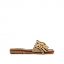 Sandalias Casual de Mujer MTNG ALYSA Beige 62710