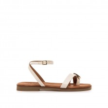 Sandalias Casual de Mujer MTNG ALYSA Blanco 62705