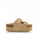 Sandalias Casual de Mujer MTNG EVERLY Marron 60736