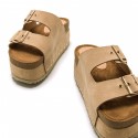Sandalias Casual de Mujer MTNG EVERLY Marron 60736