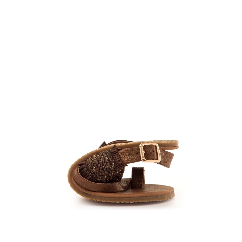 Sandalias Casual de Mujer MTNG FREE-CLEO Marron 62861