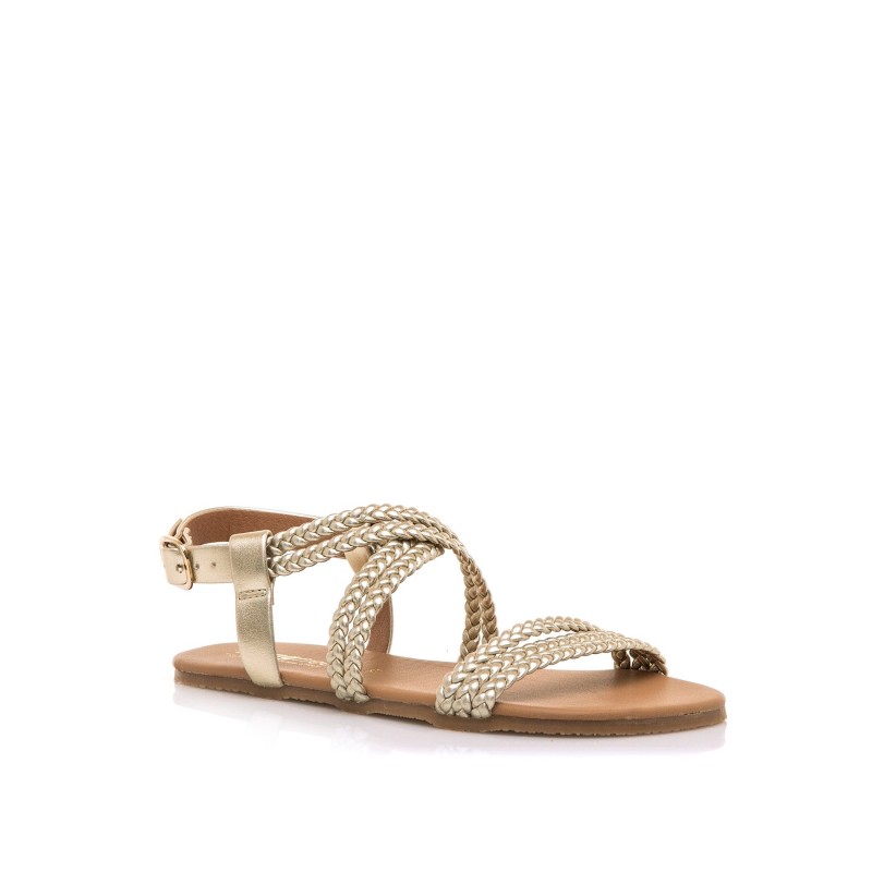 Sandalias Casual de Mujer MTNG FREE-CLEO Oro 62728