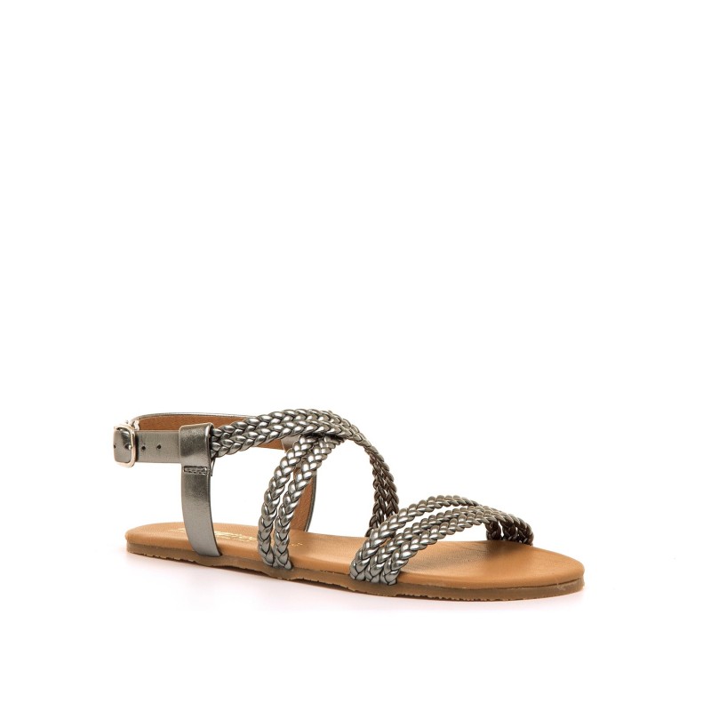 Sandalias Casual de Mujer MTNG FREE-CLEO Gris 62730