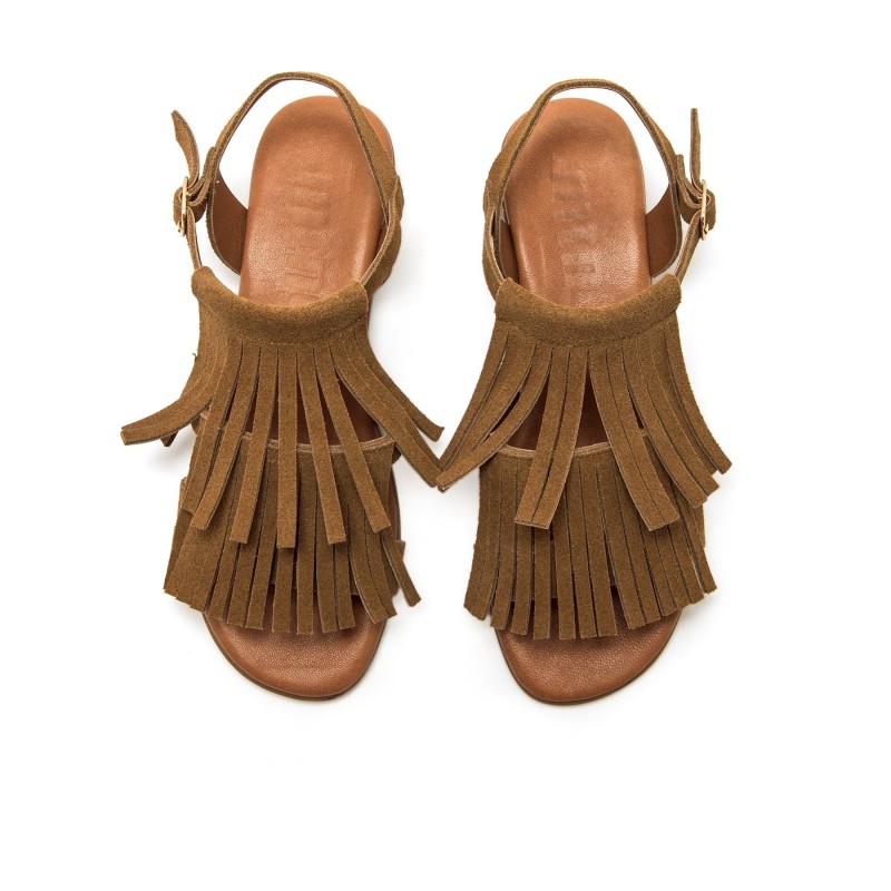 Sandalias Casual de Mujer MTNG INES Marron 62711