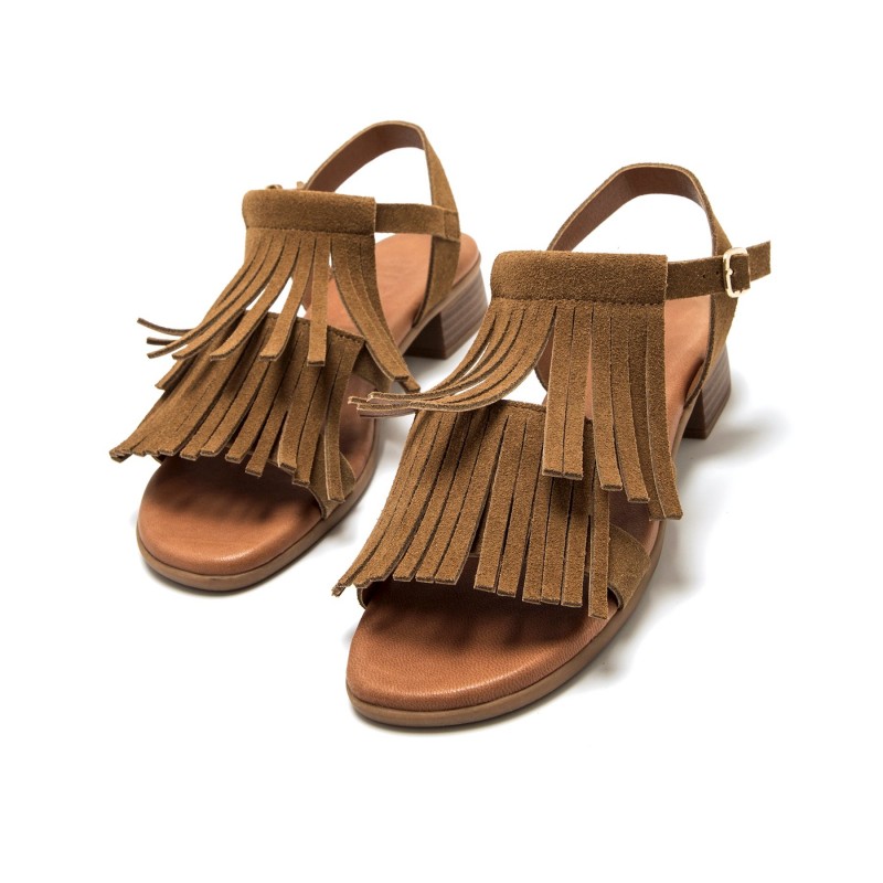 Sandalias Casual de Mujer MTNG INES Marron 62711