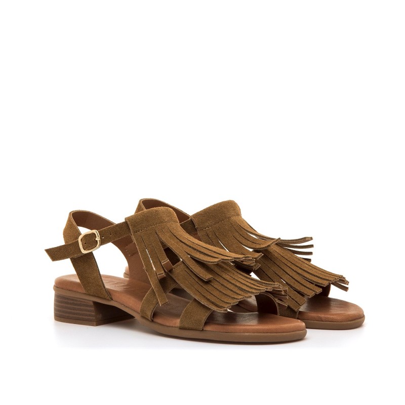 Sandalias Casual de Mujer MTNG INES Marron 62711