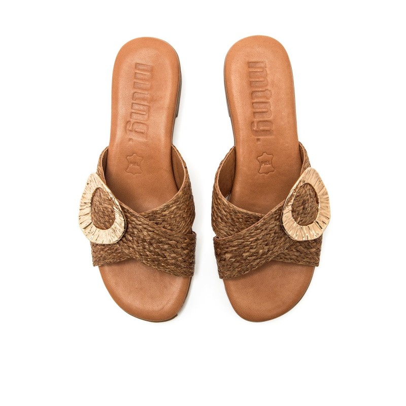 Sandalias Casual de Mujer MTNG INES Marron 62714