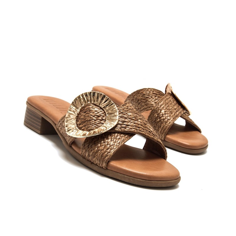 Sandalias Casual de Mujer MTNG INES Marron 62714