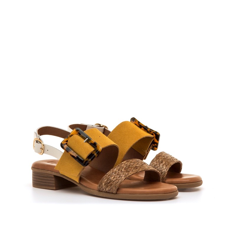 Sandalias Casual de Mujer MTNG INES Marron 62703