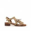 Sandalias Casual de Mujer MTNG INES Beige 62712