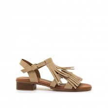 Sandalias Casual de Mujer MTNG INES Beige 62712