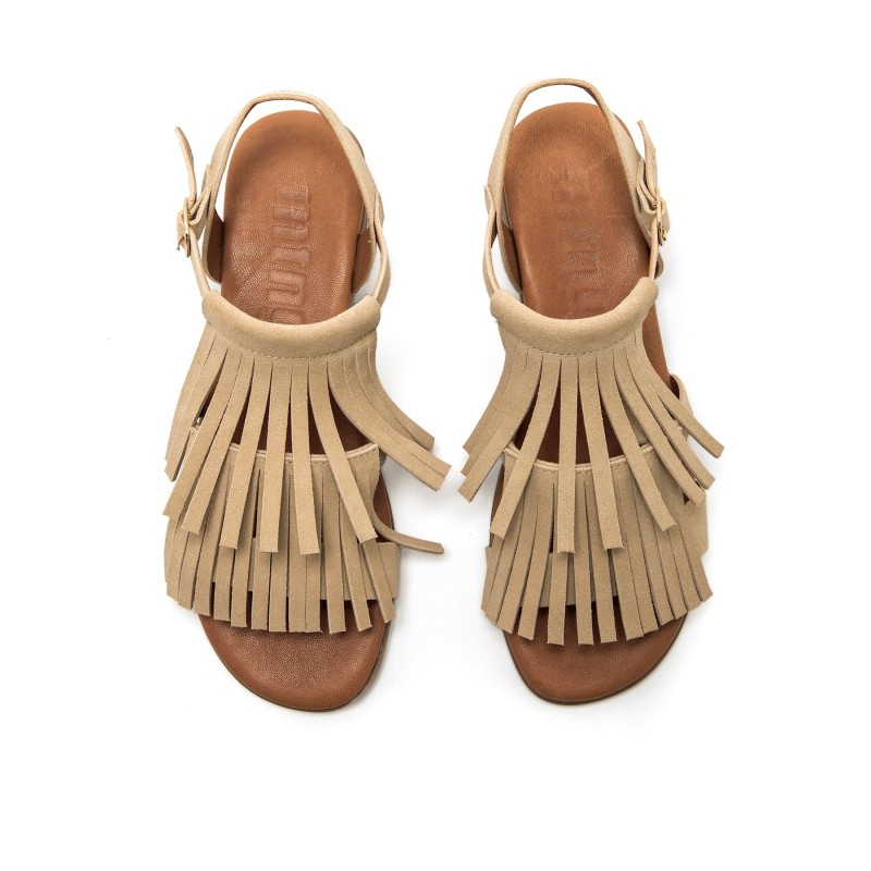 Sandalias Casual de Mujer MTNG INES Beige 62712