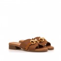 Sandalias Casual de Mujer MTNG INES Marron 62698