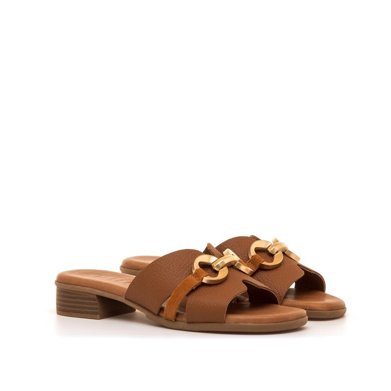 Sandalias Casual de Mujer MTNG INES Marron 62698