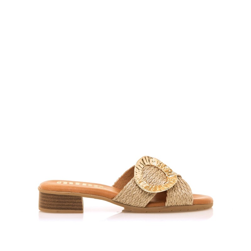Sandalias Casual de Mujer MTNG INES Beige 62713