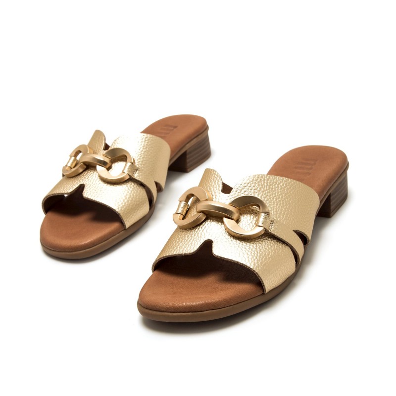 Sandalias Casual de Mujer MTNG INES Oro 62696
