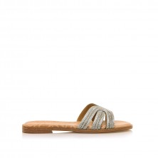 Sandalias Casual de Mujer MTNG MARIA Plata 59637