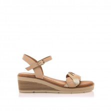 Sandalias Casual de Mujer MTNG MARIELLA Beige 61109