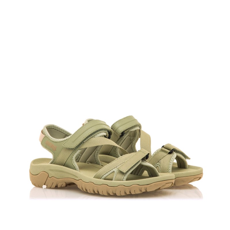 Sandalias Casual de Mujer MTNG TIFON Verde 60421